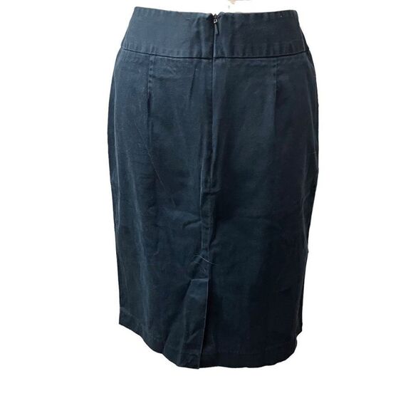 Grace Elements Navy Blue Pencil Skirt / SZ: 6P - Picture 2 of 5